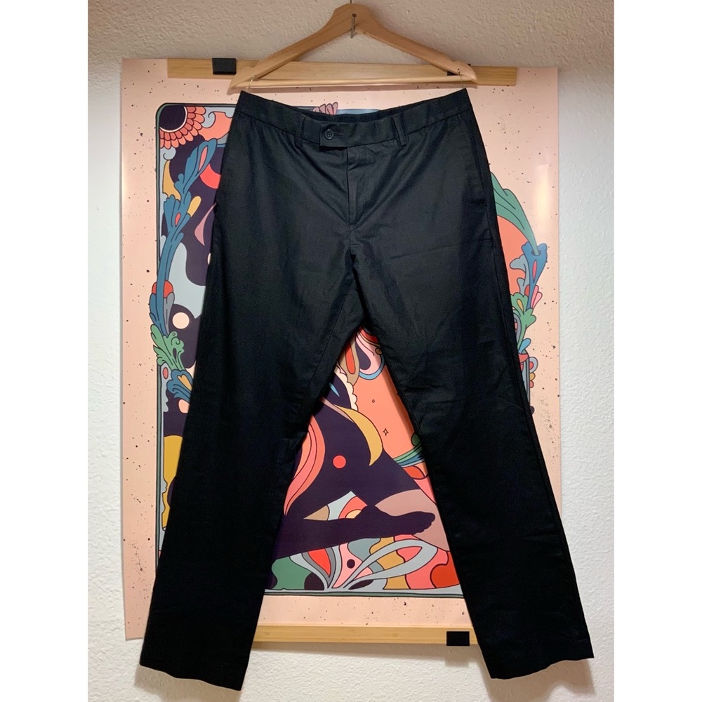 Apt.9 Men’s Extra Slim Fit Slacks, Black - 33x32